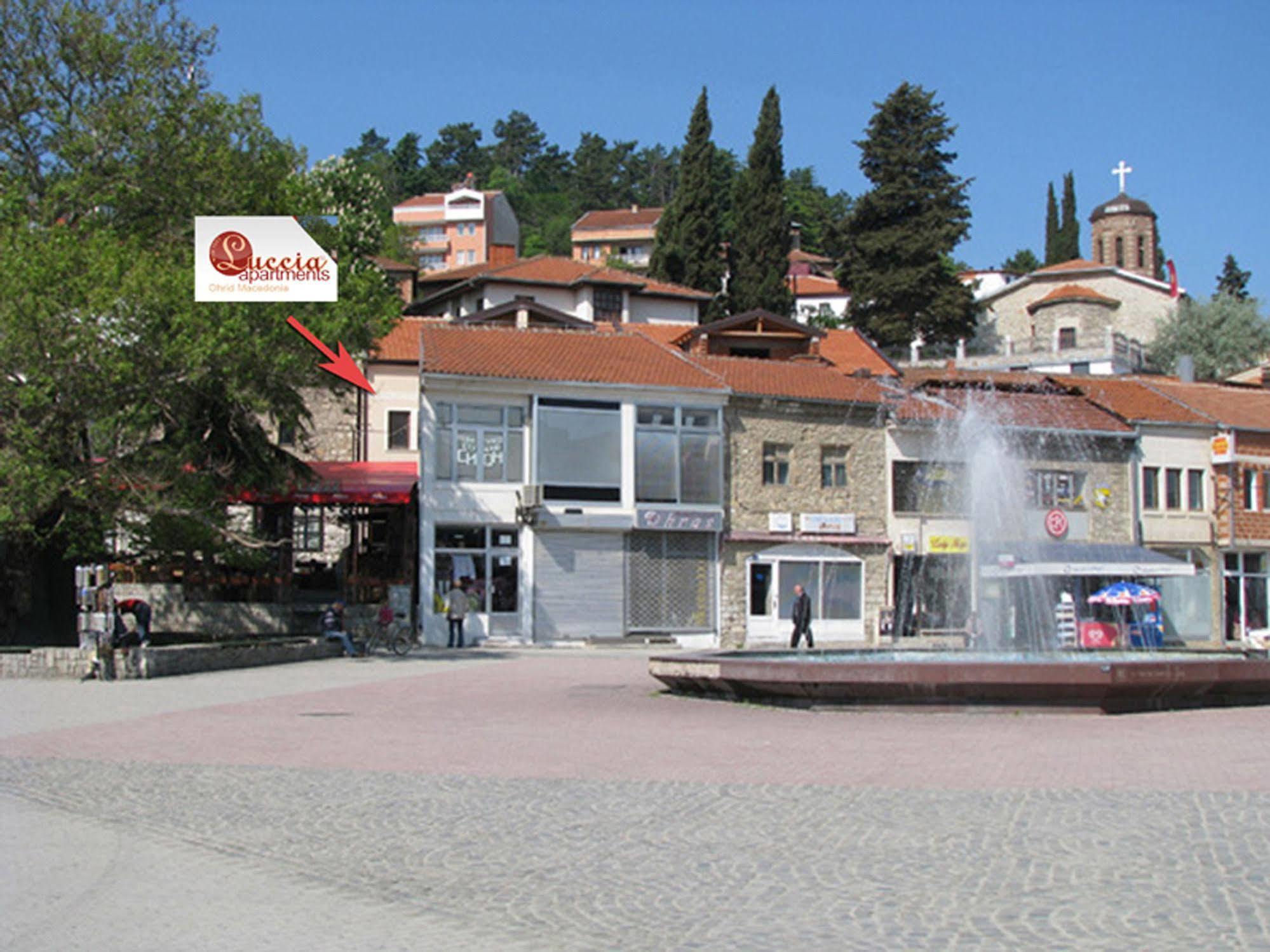 Luccia Apartments - Ohrid City Centre Eksteriør billede